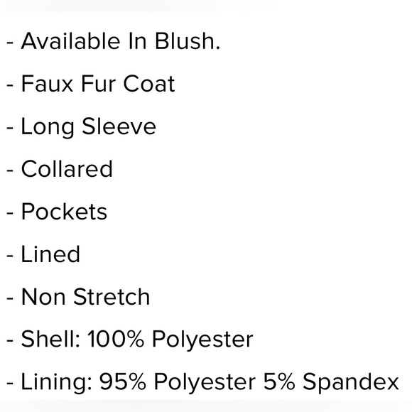 NWT Luxurious Pink Faux Fur Coat XL - Picture 7 of 7